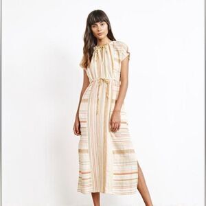 ace & jig Isla Dress in Ray Size small cotton long maxi turnaround dress spring